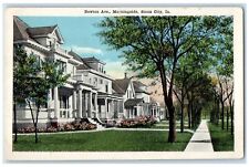 c1910's Newton Avenue Morningside Houses Sioux City Iowa IA Antique Postcard picture