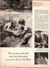 1977 Vintage Greatest Gold Rush Since the Depression Article in Sunset Magazine picture