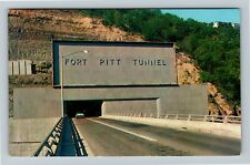 Pittsburgh PA-Pennsylvania, Entrance Fort Pitt Tunnel, Vintage Postcard picture