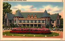 post card READING COUNTRY CLUB PA  Vintage picture