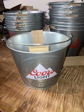 NEW OLD STOCK COORS LIGHT BORN IN THE ROCKIES METAL BEER BUCKET picture