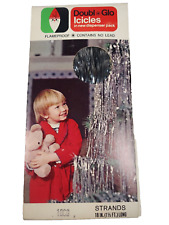 Vintage Christmas Icicles 1000 Strands - Doubl* Glo, Double Glo - Sold at Gemco picture