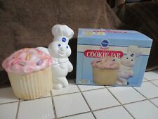 Vintage 1991 Pillsbury Dough Boy Funfetti Cupcake Cookie Jar Benjamin Medwin picture