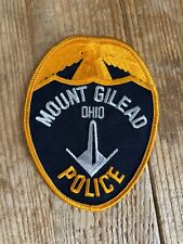 Mount Gilead Mt Ohio OH Police Shoulder Patch New picture