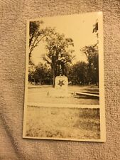 Real Photo Postcard - G.A.R. Soldier's Monument picture
