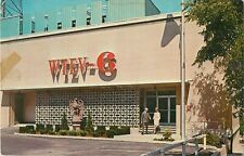 WTEV Channel 6 New Bedford, MA Television Station Vintage 1966 Postcard WTEV-6 picture