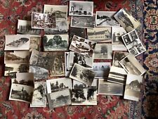 vtg antique lot 25+ real photo postcards picture
