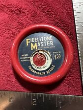 Vintage Fidelitone Master Phonograph Needle and Brush.  Needle Removed. picture