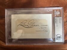 Lulu Glaser -Beckett Authenticated Encased Cut Autograph picture