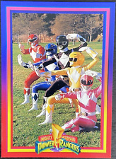 Saban 1994 Mighty Morphin Power Rangers A Powerful Force #55 RC Rookie Card MMPR picture