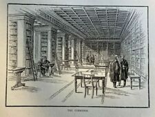 1886 Advocates' Library Edinburgh Scotland  picture