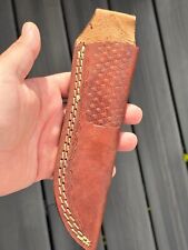Handmade Fixed blade Sheath Leather Sheath  Knife Holster vertical Knife Case picture