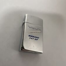 Rare Boeing Slim Zippo Lighter 747 SP Excellent picture