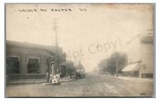 RPPC Lincoln Ave in DOLTON IL Illinois Vintage Real Photo Postcard picture