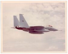 1973 USAF McDonnell Douglas F-15 Eagle 10286 in Flight 8x10 Original Photo #2 picture