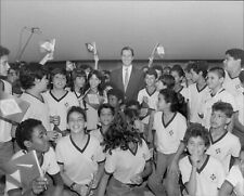 Brazilian President Fernando Collor de Mello, t... - Vintage Photograph 781560 picture