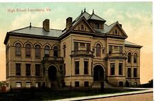 Postcard High School, Lynchburg, Virginia, VA, Vintage picture
