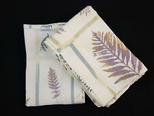 Pillowcase Set of 2 Flannel Standard Botanical Leaves Nature Garden Decor  picture