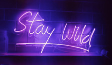 Stay Wild Neon Sign Light Lamp 21