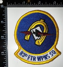 USAF 83rd Fighter Weapons Squadron Patch picture