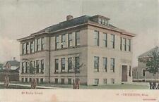 McKinley School-Crookston Minnesota-St Vincent & St Paul Railroad-1909 RPO picture