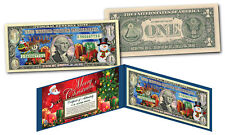 2019 CHRISTMAS XMAS Dual Overlay *Silver Hologram & Polychrome* Official $1 Bill picture