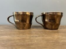 Starbucks 2013 Mug Bronze Metallic, 12 oz (Set Of 2) picture