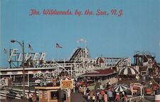 Postcard Roller Coaster  Flyer Hunt's Pier Wildwood by the Sea  picture