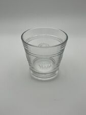 Vintage Promotional Advertising Crown Royal Whiskey Rocks Glass Barware Tumbler picture