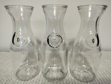 Lot Of 3 Paul Masson Since 1852 Clear Glass Carafes EUC picture