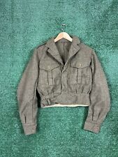 WW2 British Battledress Blouse Jacket Women’s Size 10 Khaki Green Original WWII picture