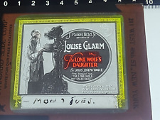 1920s Theater Magic Lantern Slide  Movie Promotion 