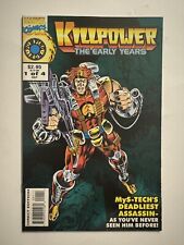 Killpower The Early Years #1 Comic Marvel 1993 Green Foil Cover Mike Barr Ross picture