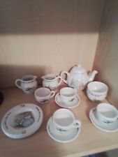 (15 pieces) Vintage Wedgwood Beatrix Potter Peter Rabbit Tea Set picture