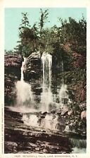 Vintage Postcard 1910's Peterskill Falls Lake Mountain Minnewaska New York NY picture