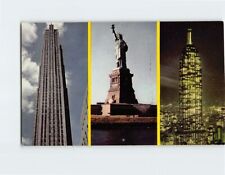 Postcard Famous Landmarks in New York City New York USA picture
