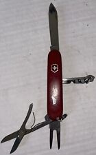 Victorinox Golfer Swiss Army Pocket Knife Red 91MM - Rare Retired - 5048 picture