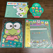 Sanrio Keroppi Stickers Music Collectible Vintage 1988-1990 NEW stationary lot picture