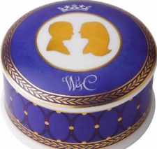 Wedgwood 2011 Royal Wedding William Kate Trinket Treasure Box Collectible New picture