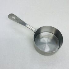 Vintage AMCO 1/2 Cup Measuring Cup 864 Stainless Steel Heavy Duty Korea 22 picture