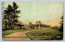 Mansion House Druid Hill Park Baltimore, Maryland VINTAGE Postcard picture