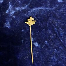 Vintage Masonic Knights Templar Commandery Lapel Stick Pin picture