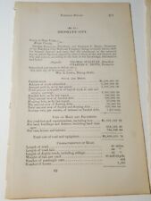 1875 horse/mule train document BROOKLYN CITY RAILROAD NY trolley greenpoint  picture