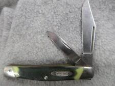 VTG CAMILLUS WESTERN 2 BLADE PEN KNIFE NEVER USED CARRIED 3 3/8 IN OA CLOSED picture