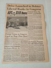 AFL-CIO Trade Union News Feb 26 1966 Johnson Asks Campaign To Cleanse Rivers Air picture