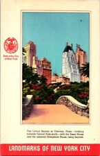 Postcard Landmarks New York City Little Bridge Central Park NY New York    K-545 picture