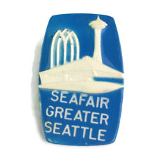 Vtg 1967 Seafair Boat Club Greater Seattle Hydroplane Skipper Pin Hat Cap Lapel  picture