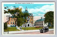Camden NJ-New Jersey, Cooper Hospital, Antique, Vintage Souvenir Postcard picture