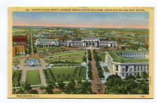 CAPITOL PLAZA NORTH SHOWING SENATE OFFICE BLDG UNION STATION AND POST OFFICE DC picture