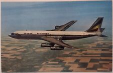 Vintage Postcard Ethiopian Airlines Plane Boeing 707 AA22 picture